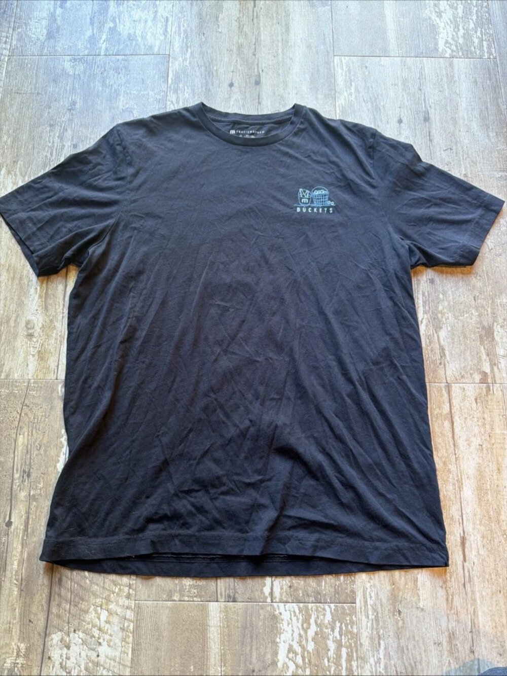 TRAVIS MATHEW Buckets Black Double-Sided T-shirt Golf Men’s XL